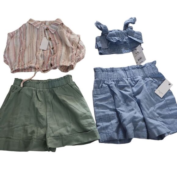 2 Nwt Outfits Wonder Nation and Free Assembly Size 6x - Picture 1 of 3